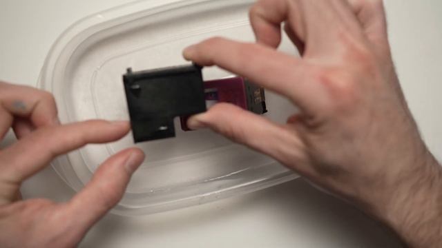 How To Clean Dried HP 62 Ink Cartridge - Printhead Blocked & Clogged