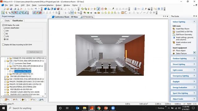 Dialux 4.13 - Project Documentation & Course Overview смотреть онлайн
