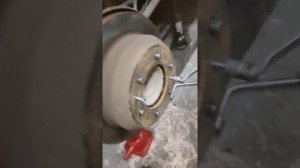 Снятие заднего тормозного диска ховер