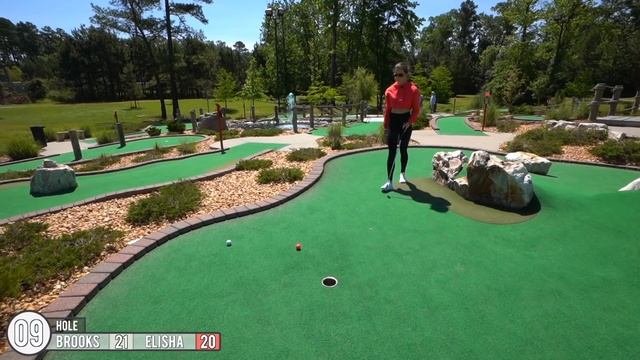 We Don't Ever Normally Do This At A Mini Golf Course... смотреть онлайн