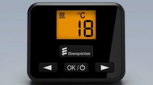 Видео инструкция по пользованию устройством управления EasyStart Select от Eberspacher.