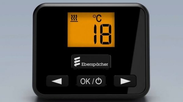 Видео инструкция по пользованию устройством управления EasyStart Select от Eberspacher.