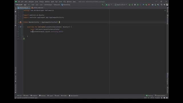 The lifecycle of an activity on android studio. Android Kotlin for beginners. смотреть онлайн