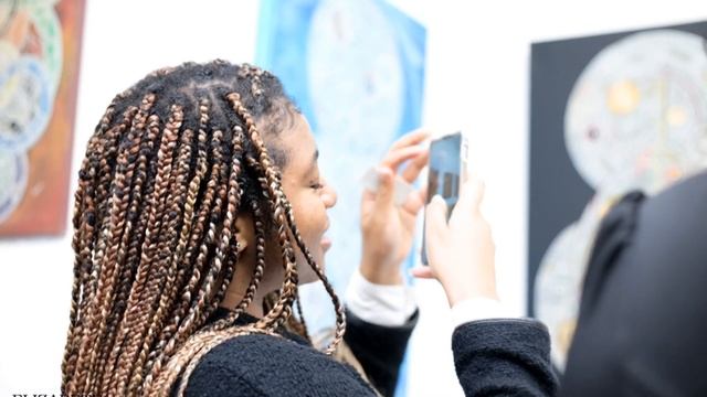 Geometric Abstraction Group Art Exhibition Private View Highlights at Elizabeth James Gallery