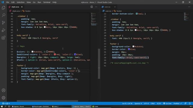 L'interpolation, les data types, les opérations et l'import dans Sass - 1MIM1 смотреть онлайн