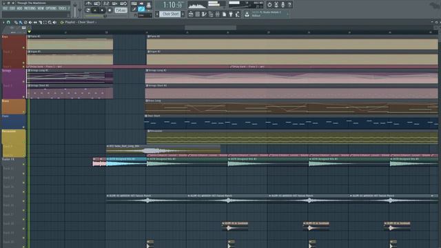 Epic Emotional Orchestral - "Through The Maelstrom" | FL Studio Playthrough смотреть онлайн