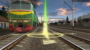 Будни машиниста в Trainz, маршрут Мосты - Балезино