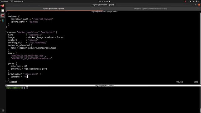 TERRAFORM - 17. Docker : Destroy & Local_Exec смотреть онлайн