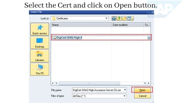 Importing CA’s Root Certificate From the File System (SSL Client Standard) | SAP Basis & Hana Hub смотреть онлайн