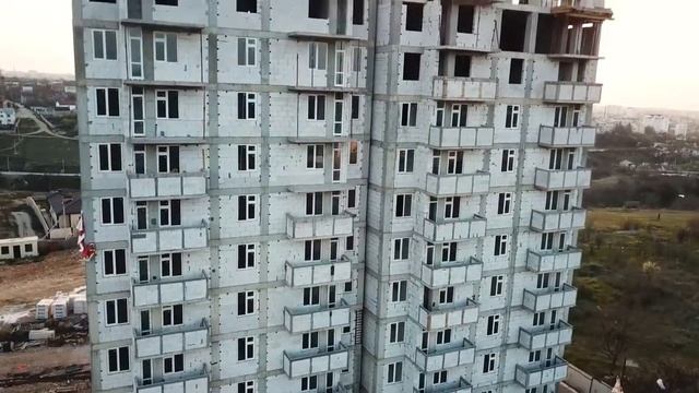 Севастопольский ЖК "Панорамный" от застройщика ЮГ-1 (Съемка май 2018) смотреть онлайн
