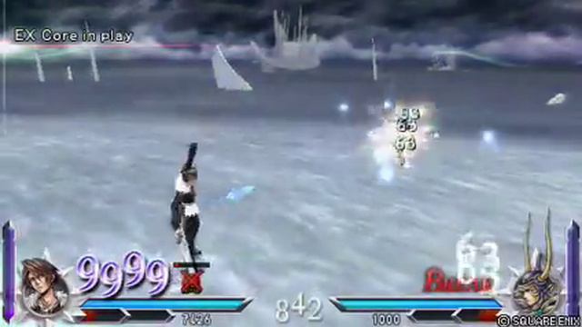 Dissdia Duodecim - Limit Breaks: Squall - Renzokuken (Lion Heart) смотреть онлайн