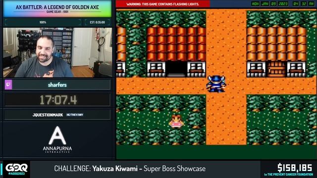 Ax Battler: A Legend of Golden Axe by sharif in 29:23 - Awesome Games Done Quick 2023 смотреть онлайн