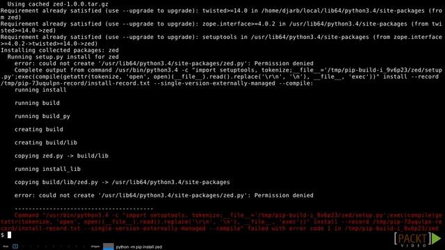 004 installing packages with pip смотреть онлайн