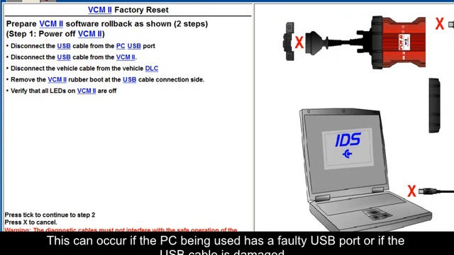 Ford VCM II Factory Reset Procedure смотреть онлайн
