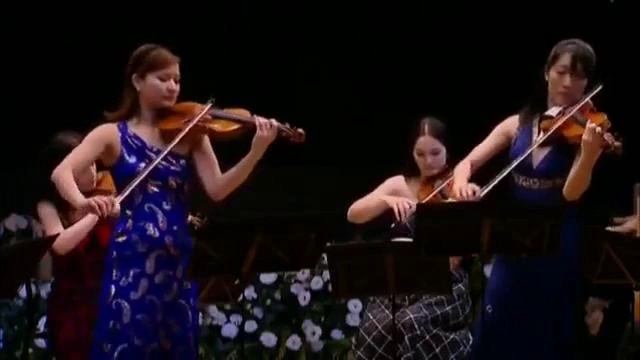 諏訪内晶子 ヴァイオリン,Bach Concerto for Two Violins 1st movement Arabella Steinbacher & Akiko Suwanai смотреть онлайн