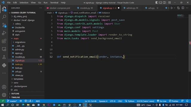 Django and Celery tutorial. Running Background Task смотреть онлайн