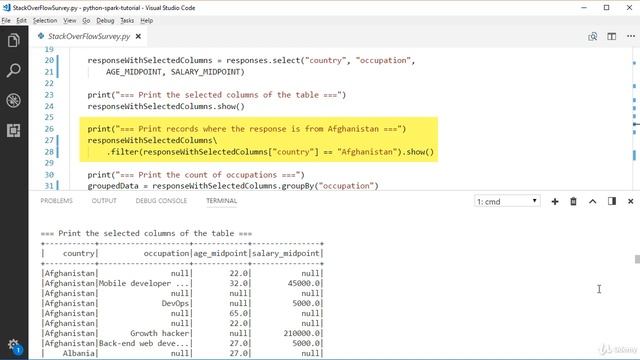 33. Pyspark: Spark SQL in Action | Pyspark SQL смотреть онлайн