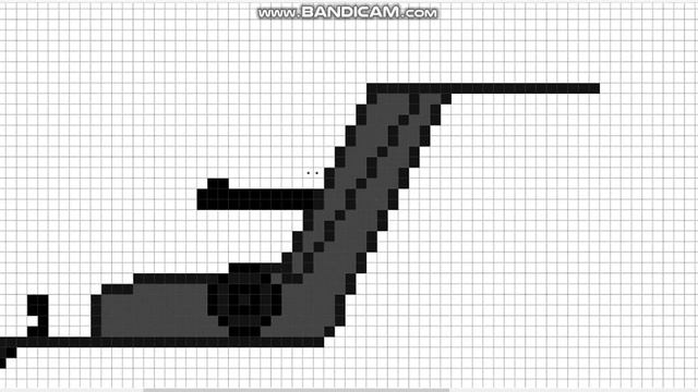 Как нарисовать немецкую ПТ-САУ Насхорн по клеточкам//Pixel Art смотреть онлайн