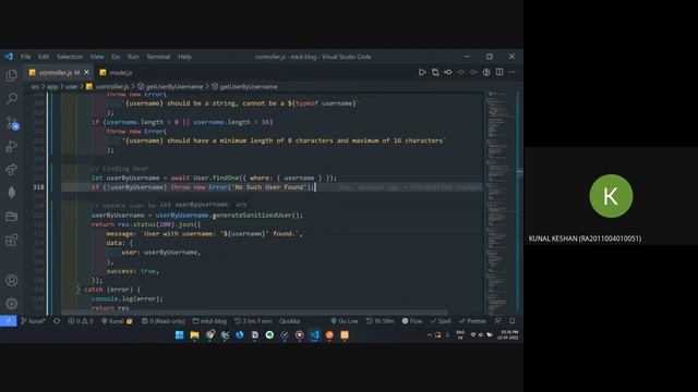 mkd blog User Controllers, Authentication and Signed Cookie's | Full Stack Project смотреть онлайн