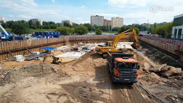 OPUS I Ход строительства. Июль 2023 I Компания PIONEER