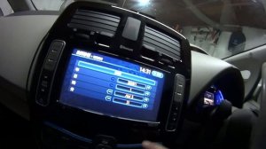 Настроить время (часы) - Nissan Leaf - Ниссан Лиф