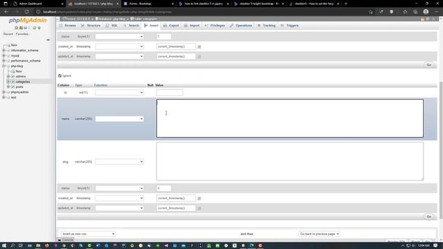 #6. php oop blog project ( dummy category data insert ) смотреть онлайн