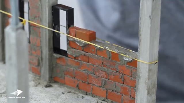 Как сделать красивый МИНИ-ДОМ КИРПИЧНАЯ СТЕНА КЛАДКА КИРПИЧА смотреть онлайн