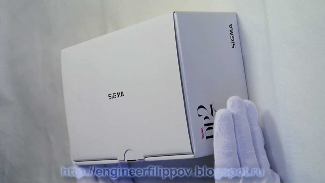 1. Обзор Sigma DP2 Merrill: Распаковка фотокамеры смотреть онлайн