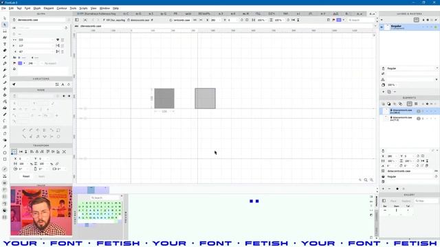 ДБП 20/39 | Рисуем "Ё" с помощью Компонентов и Автолеера (Auto Layer) | Урок Fontlab 8 | RUS SUB смотреть онлайн