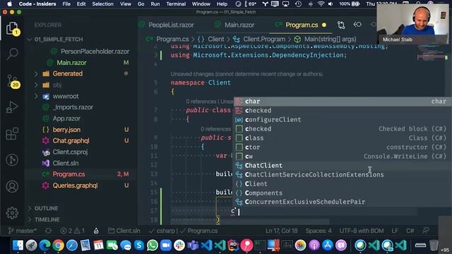 Building real-time applications with Blazor and GraphQL - Michael Staib смотреть онлайн