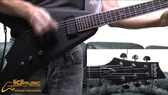 0169_Schecter Stealth B2 Gloss black смотреть онлайн