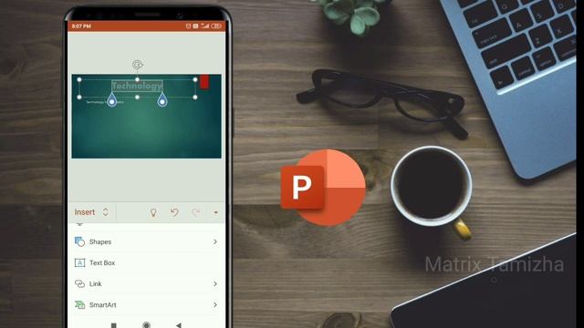 How to Create PowerPoint Presentation in Mobile in Tamil | Create PPT in Tamil | Matrix Tamizha смотреть онлайн