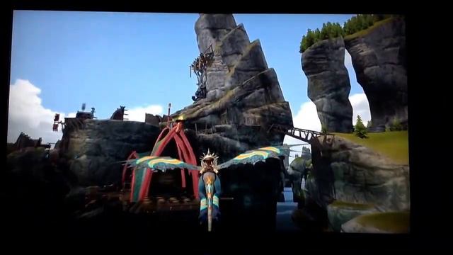 How to unlock Custom Racing Paint for fearsome achievement in Dragons 2 video game!!!  Xbox  PS3