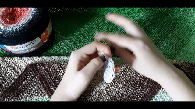 ПРОСТОЙ БАКТУС КРЮЧКОМ ДЛЯ НАЧИНАЮЩИХ//YARNART FLOWERS//DIY смотреть онлайн