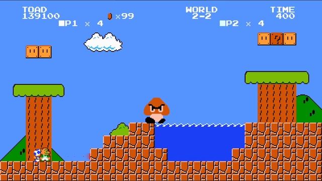 Run from King Bill in Mari0: Alesan99's Entities - Super Mario Portal Mod смотреть онлайн