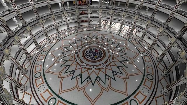Загляните внутрь завершенного Храма Ведического Планетария смотреть онлайн