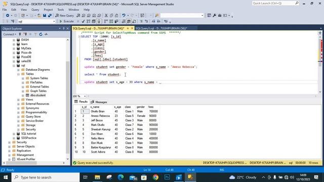 11 SQL using update statement to modify rows in sql смотреть онлайн