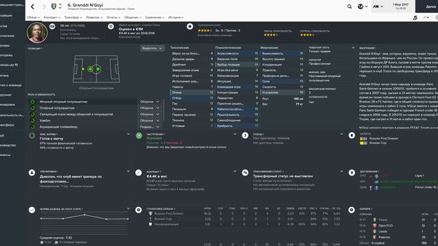 FM 17 || Карьера за Тосно || #2 || Экватор в ФНЛ! смотреть онлайн