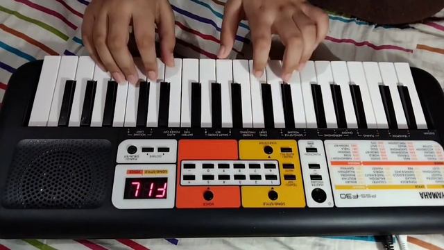 Happy Birthday played on YAMAHAKEYBOARD Piano, for my mom's Birthday смотреть онлайн