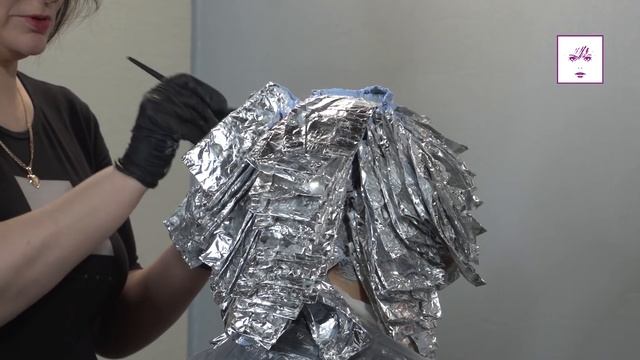 Окрашивание в пепельный|платиновый блонд из светло-коричневого цвета. | Ash blond. | Platinum blond смотреть онлайн