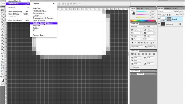 Photoshop Pixel-Perfection: Snap to Pixel Grid смотреть онлайн
