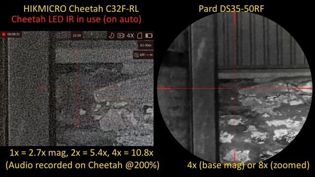 HIKMICRO Cheetah C32F-RL & Pard DS35-50RF, By Day Then Night