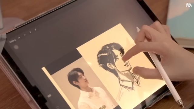 ASMR IPAD DRAWING ? Sunghoon From Enhypen