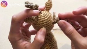 МАСТЕР-КЛАСС ЛОШАДКА КРЮЧКОМ (часть 2)