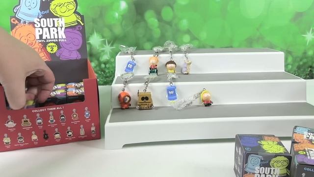 South Park x Kidrobot Vinyl Zipper Pull Series 2 Full Case Unboxing | CollectorCorner смотреть онлайн