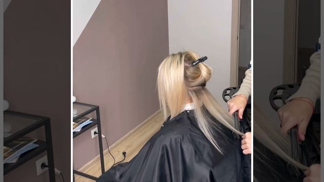 Как делать холодное восстановление. Ботокс без утюжка. Ботокс на блонд. смотреть онлайн