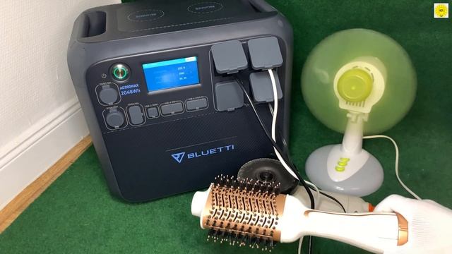 Portable Power Station, Bluetti A200MAX , inverter 12v to 220v смотреть онлайн