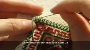 Оформление края салфетки в виде бахромы