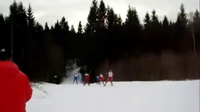 лыжный спринт в Карпово, 06 03 2104 смотреть онлайн