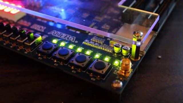 8-Bit CPU: Blink 1hz смотреть онлайн